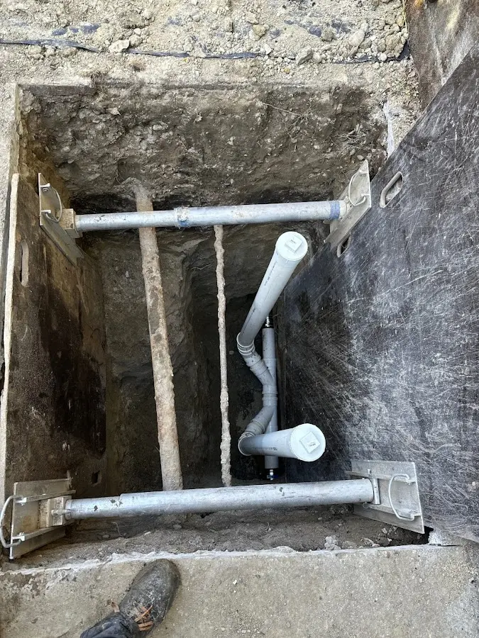 Experienced plumber completing Gas Line Repair work in Taylor Lake Village